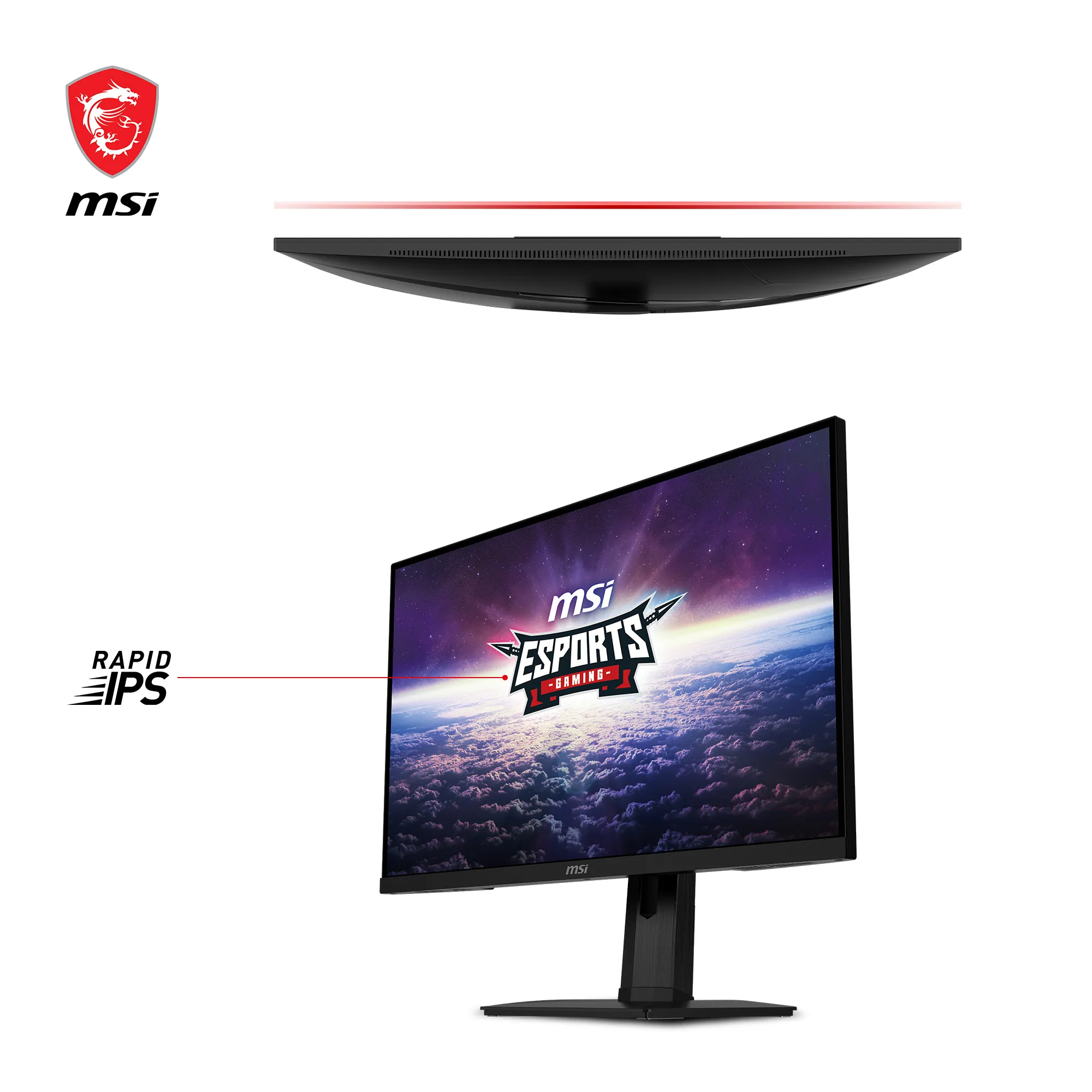 MSI G274QPXDE 27 2560 x 1440 (2K) HDMI DisplayPort USB-C 240Hz Pivot Sk&aelig;rm