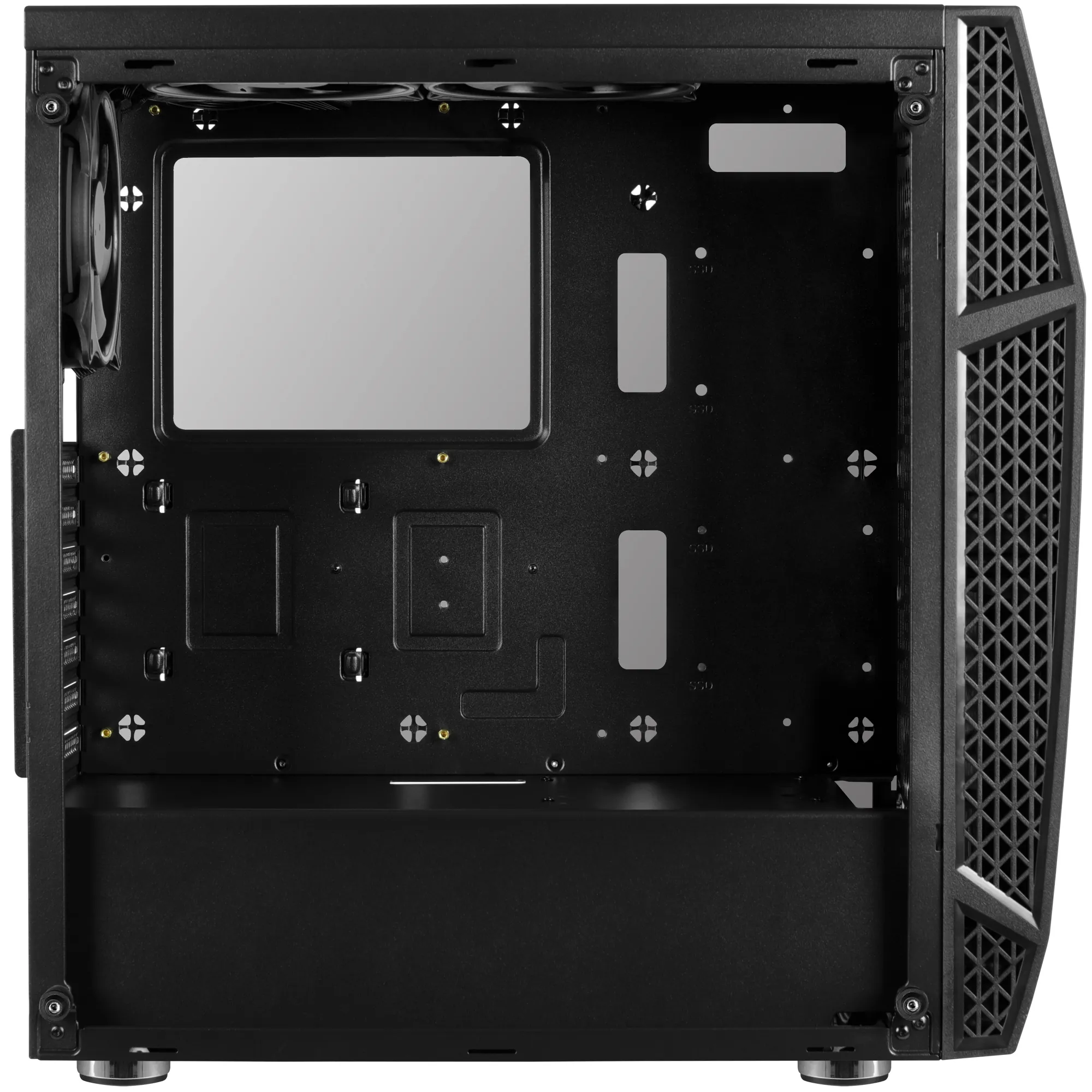 Aerocool Klaw - Mid Tower case, window, Black