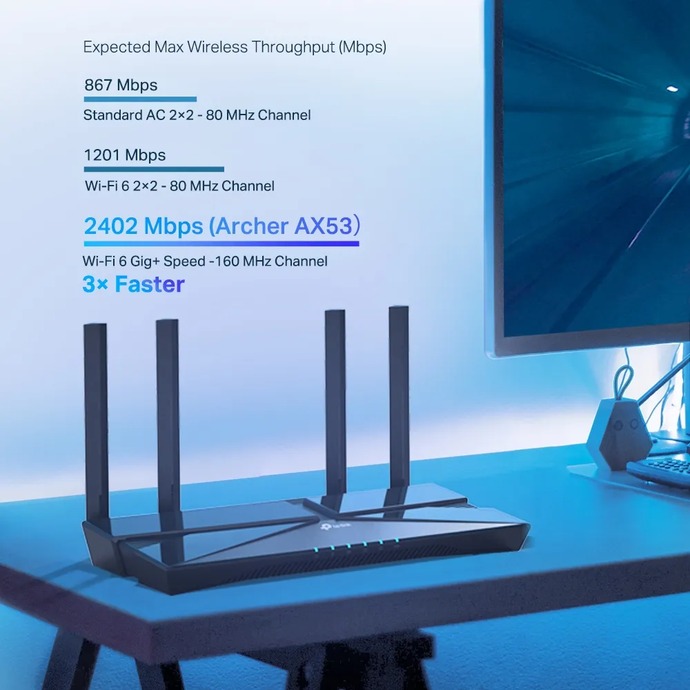 TP-Link Archer AX53 Dual-Band - Wi-Fi 6 router