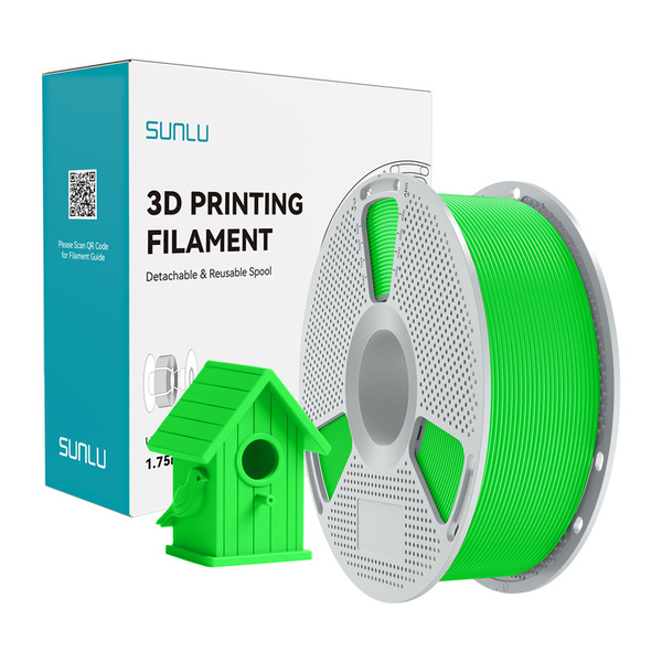 SUNLU ASA 1.75 mm, 1 kg 3D-skrivarfilament, gr&ouml;n