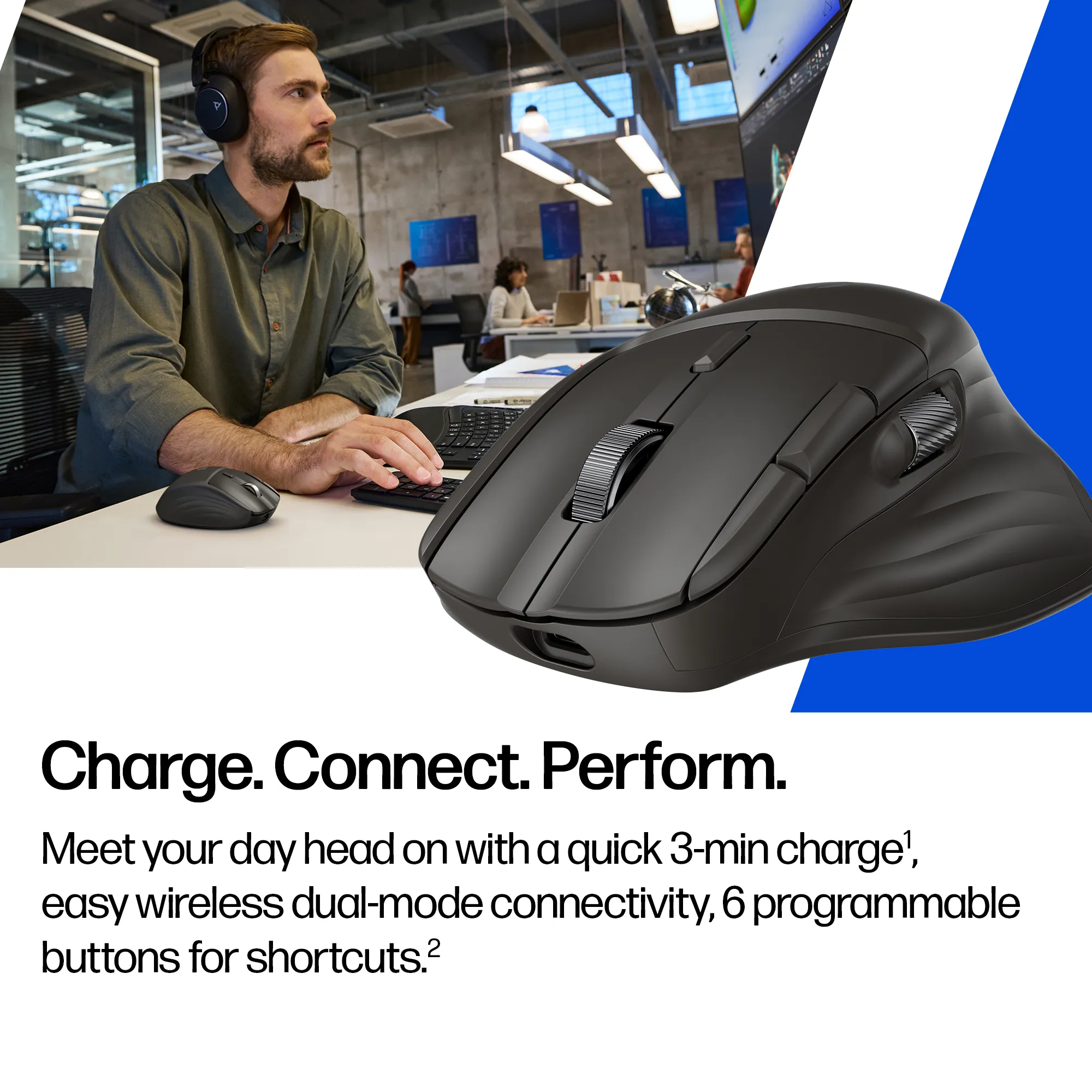 HP Ultra-Fast-Scroll 785M -langaton hiiri, musta