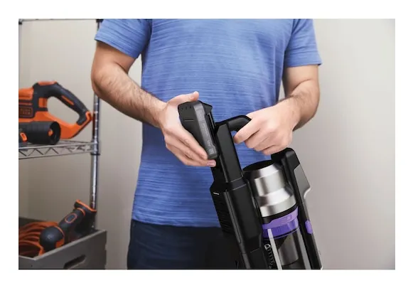 Black+Decker BSV520BRP-QW Stick vacuum cleaner 0.65 L 40 W 2 Ah bagless, Black