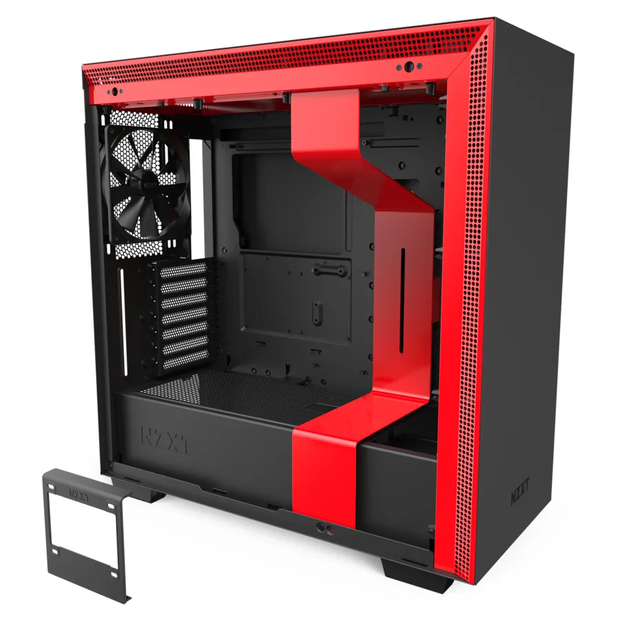 NZXT H710  - Black/Red