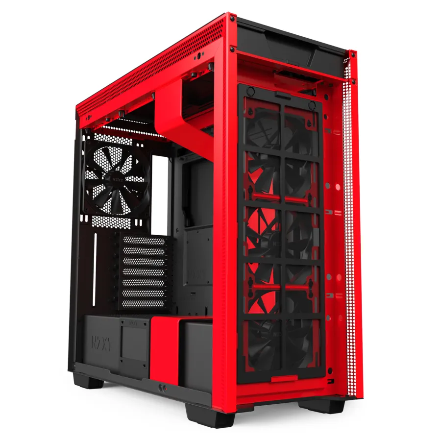 NZXT H710  - Black/Red