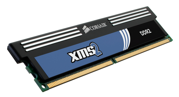 Corsair 2GB (1x2GB) XMS2, DDR2 800MHz - musta