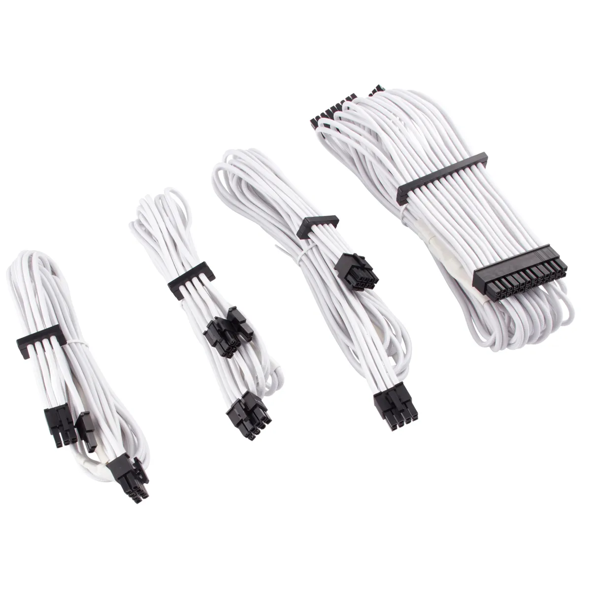 CORSAIR Premium Individually Sleeved DC Cable Starter Kit Type 4 White