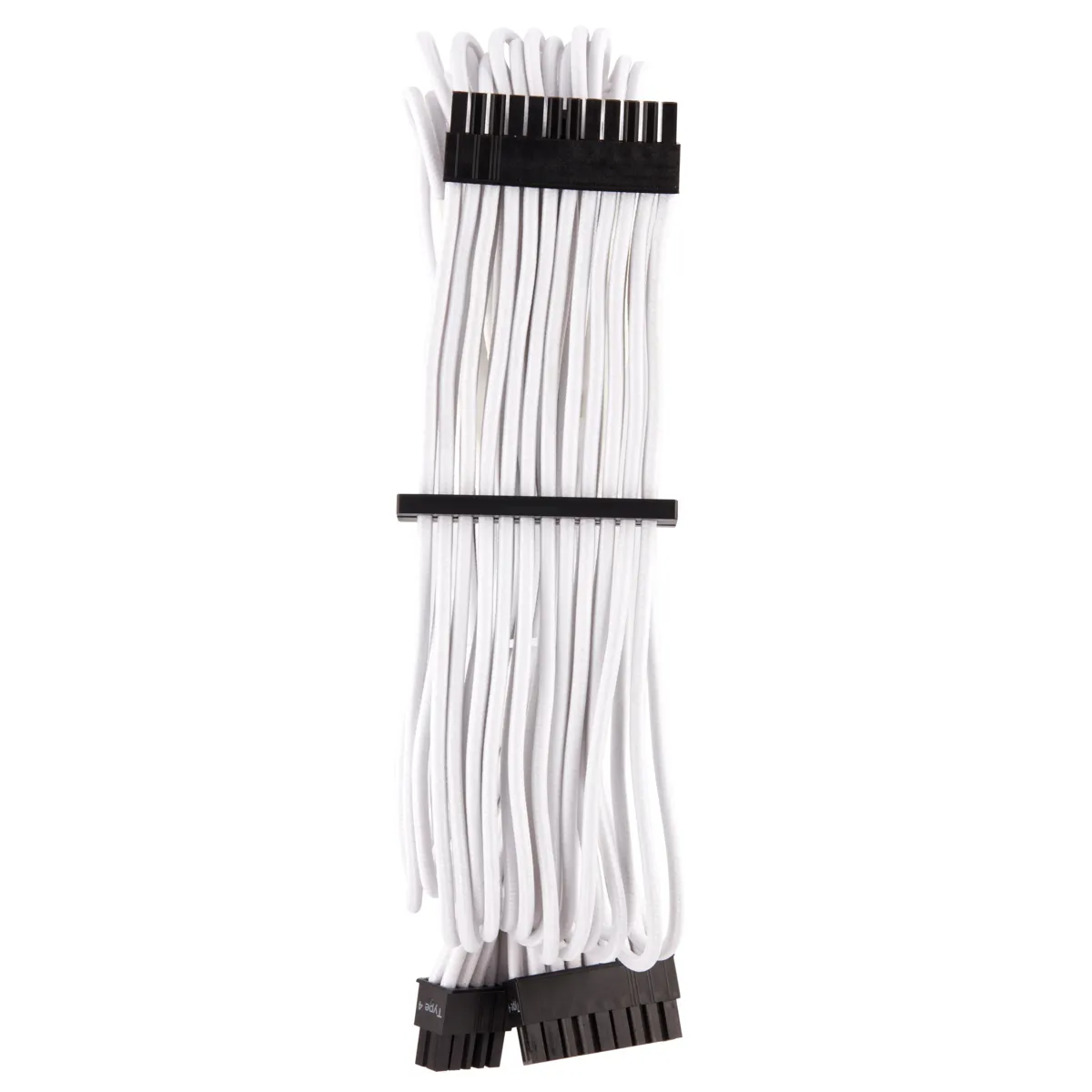 CORSAIR Premium Individually Sleeved DC Cable Starter Kit Type 4 White