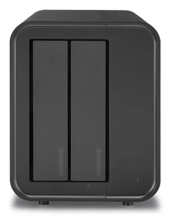 TerraMaster D2-320 - External Direct Attached Storage Enclosure, Black