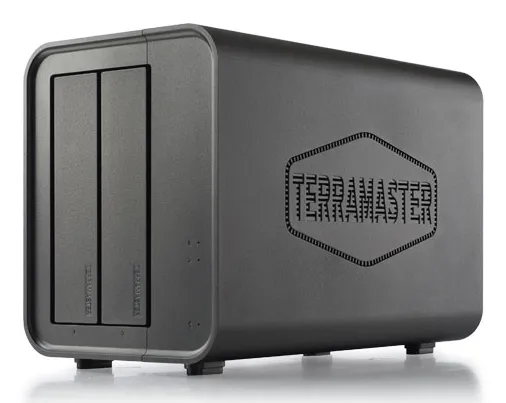 TerraMaster D2-320 - External Direct Attached Storage Enclosure, Black