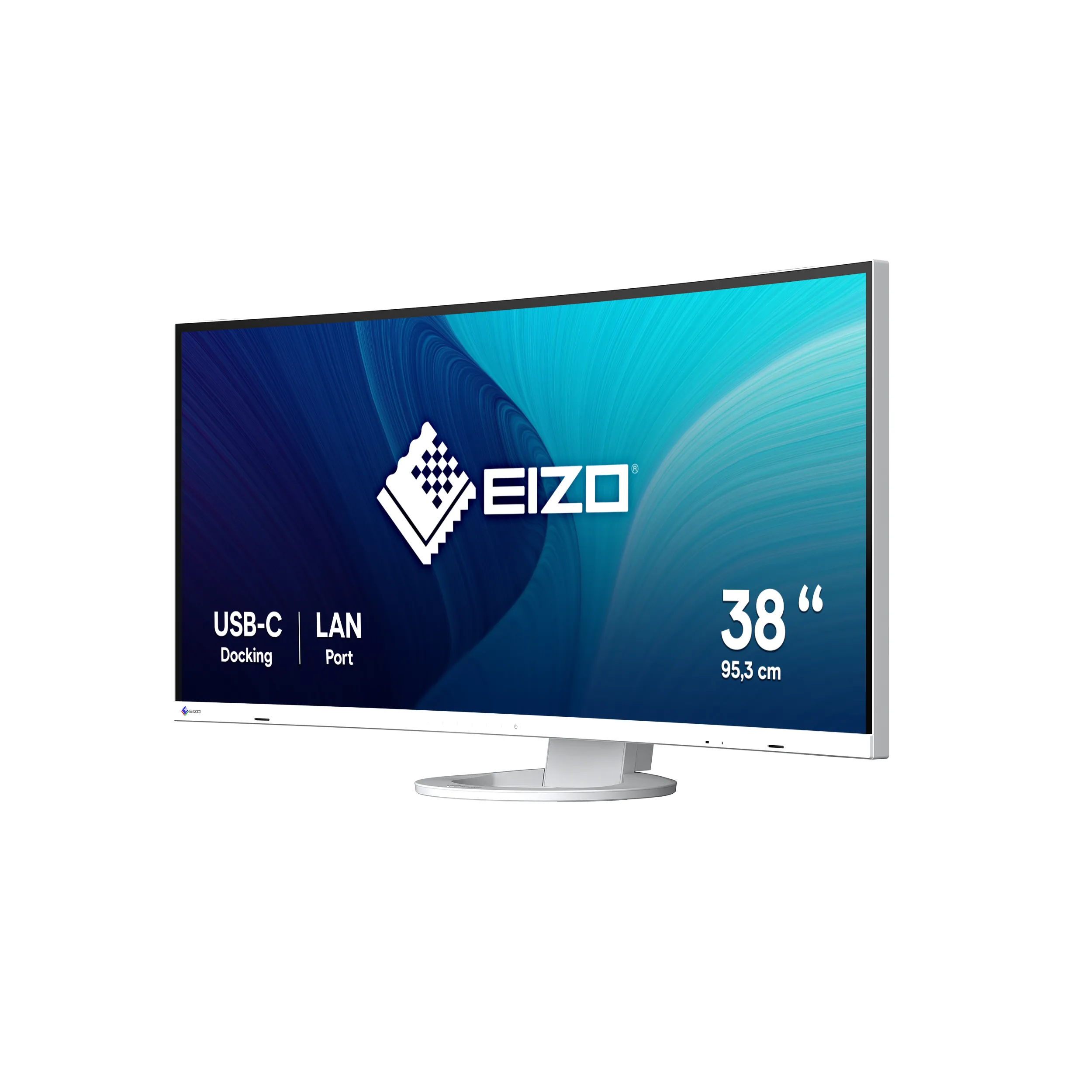 EIZO 37.5" FlexScan EV3895, 3840x1600px, IGZO - curved monitor, White