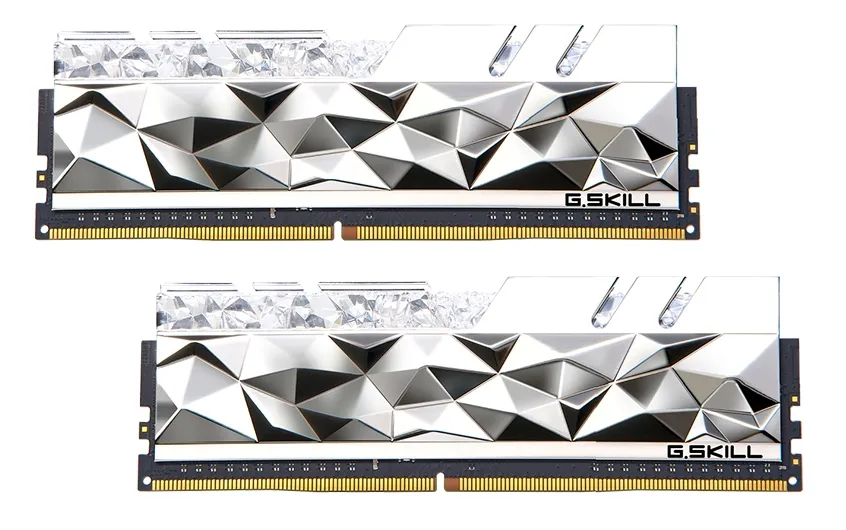 G.SKILL Trident Z Royal Elite RGB 32GB (2 x 16GB) DDR4 3600 MHz, CL16 Memory, Silver (XMP)