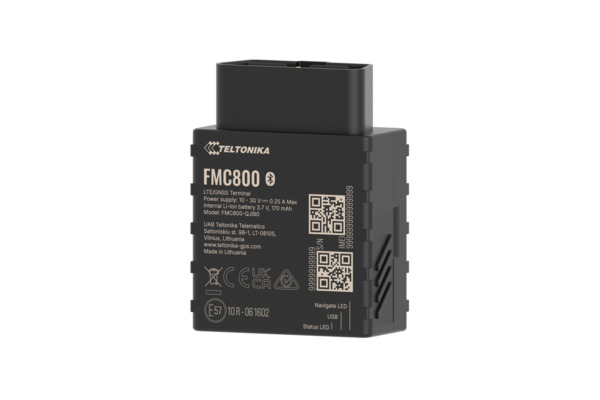 TELTONIKA FMC800 Plug & Play 4G LTE Cat 1 GPS-sp&aring;rare