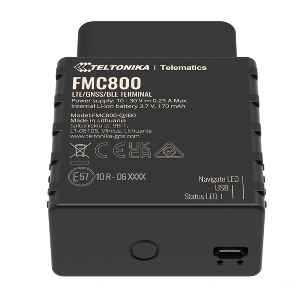 TELTONIKA FMC800 Plug & Play 4G LTE Cat 1 GPS-sp&aring;rare