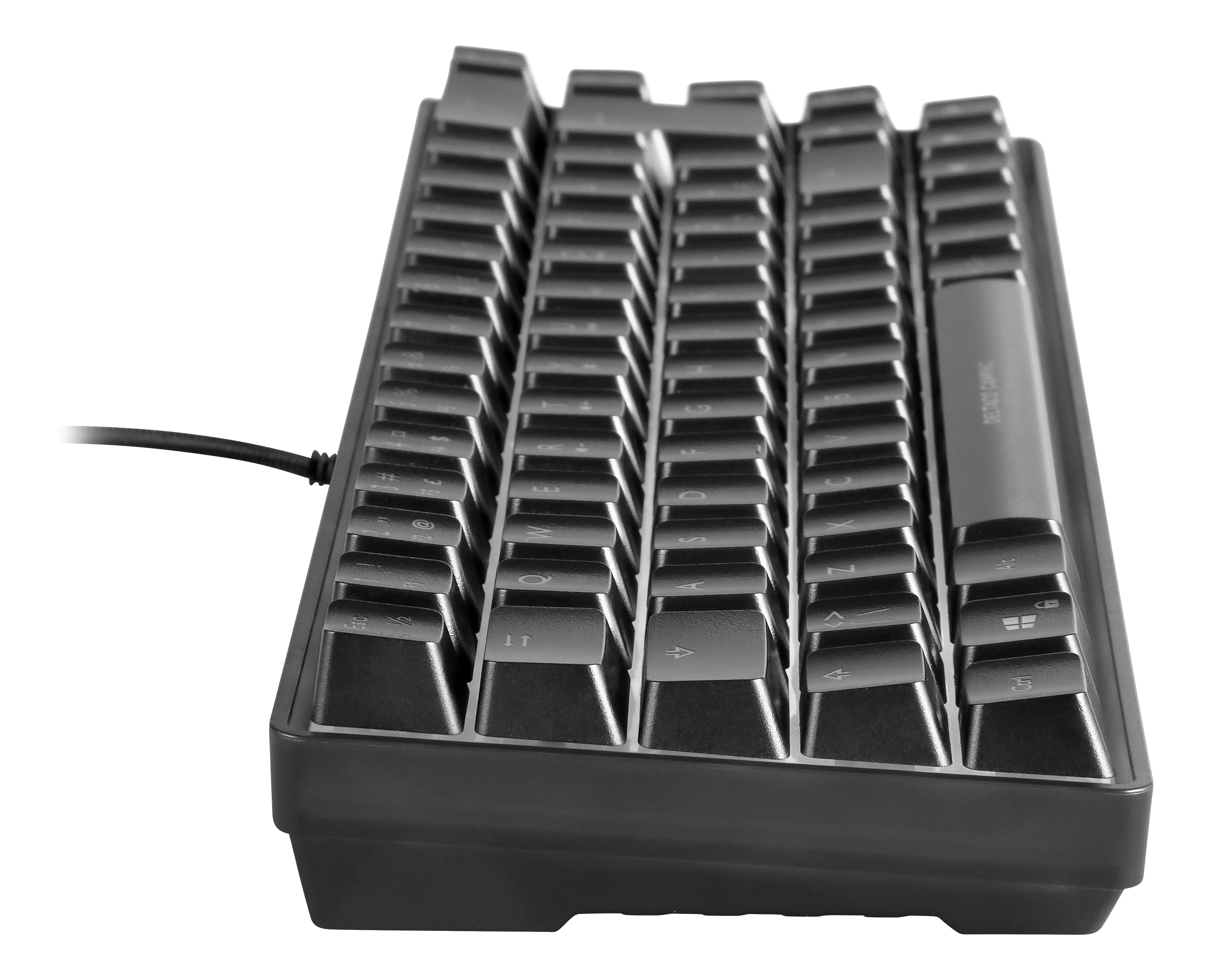 Deltaco Gaming DK240. 60%, membran switches, RGB - gaming keyboard, black