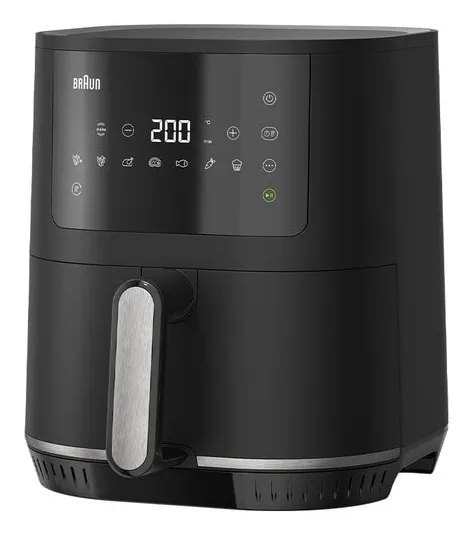 Braun MultiFry 3 HF3030, 4,3 l, 1 kg, 1500 W, airfryer, svart