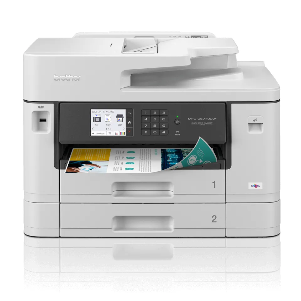 Brother MFC-J5740DW A3 - allt-i-ett bl&auml;ckstr&aring;leskrivare