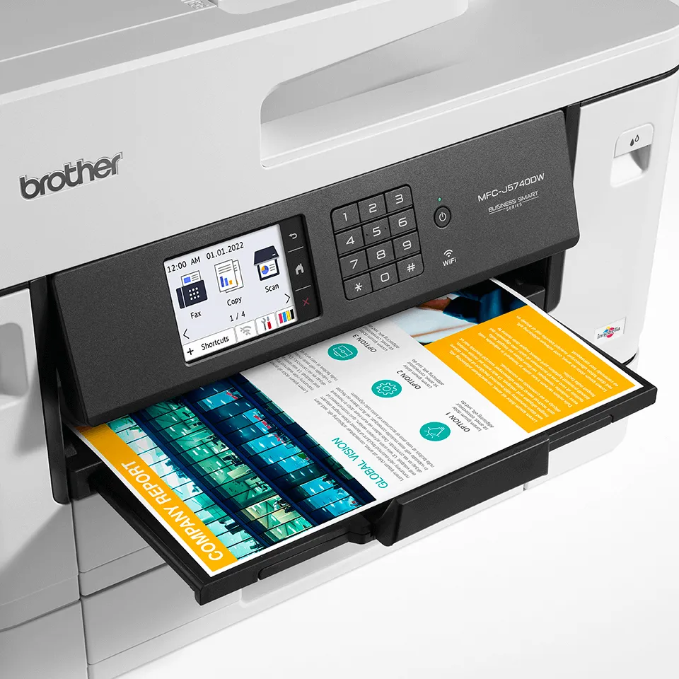 Brother MFC-J5740DW A3 - allt-i-ett bl&auml;ckstr&aring;leskrivare