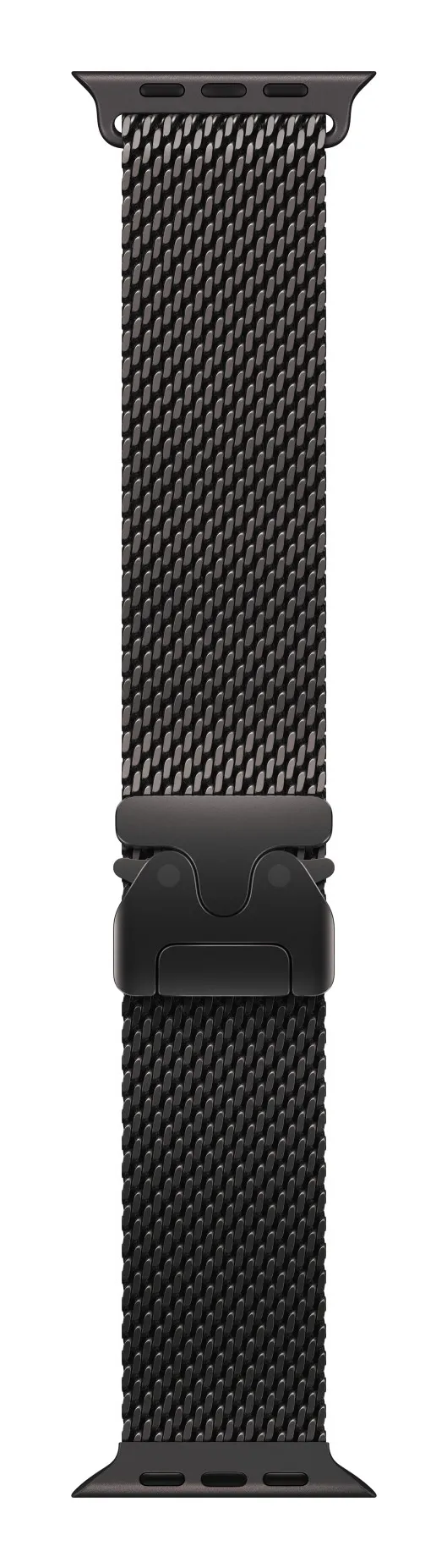 Apple Watch 49 mm Milanese Loop, Medium, Black Titanium Finish