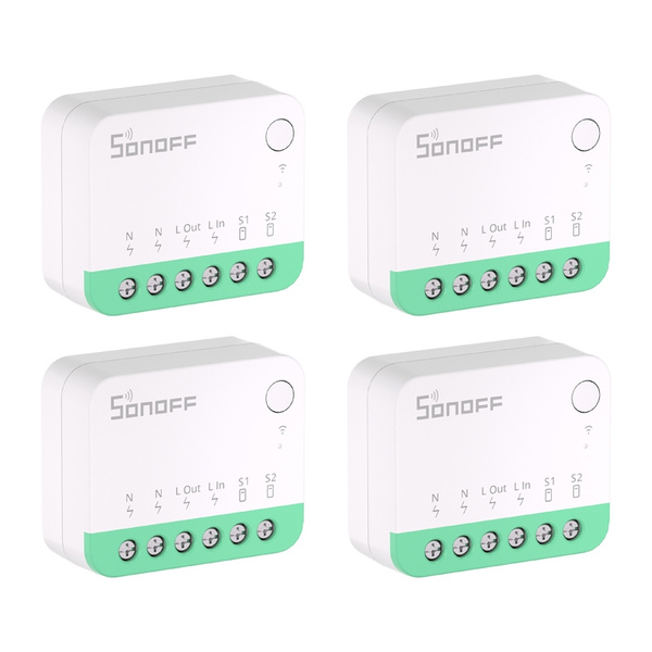 SONOFF MINIR4M - Matter smart switch, White, 4 pcs