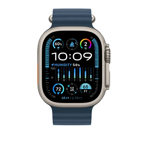 Apple Watch 49 mm - Ocean Band Extension, Blue