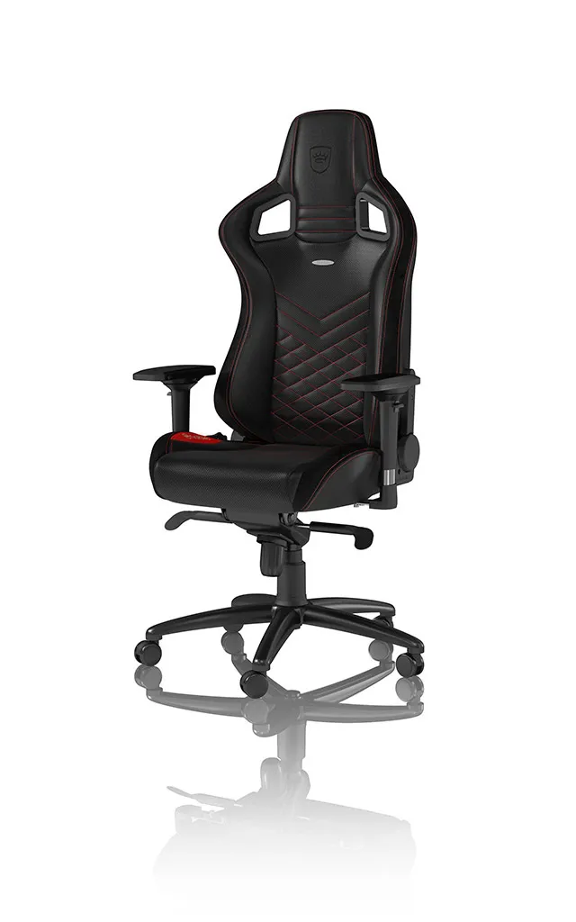 Noblechairs EPIC - spelstol, svart/röd Noblechairs EPIC - spelstol, svart/röd
