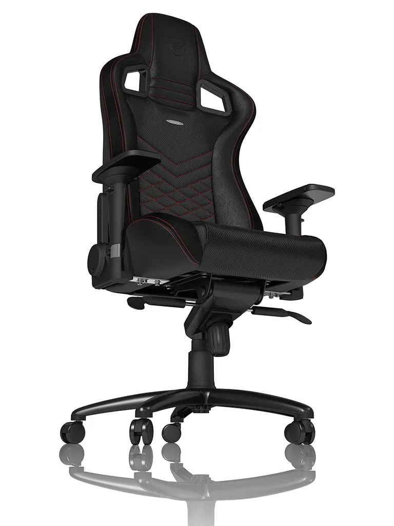 Noblechairs EPIC - spelstol, svart/röd Noblechairs EPIC - spelstol, svart/röd