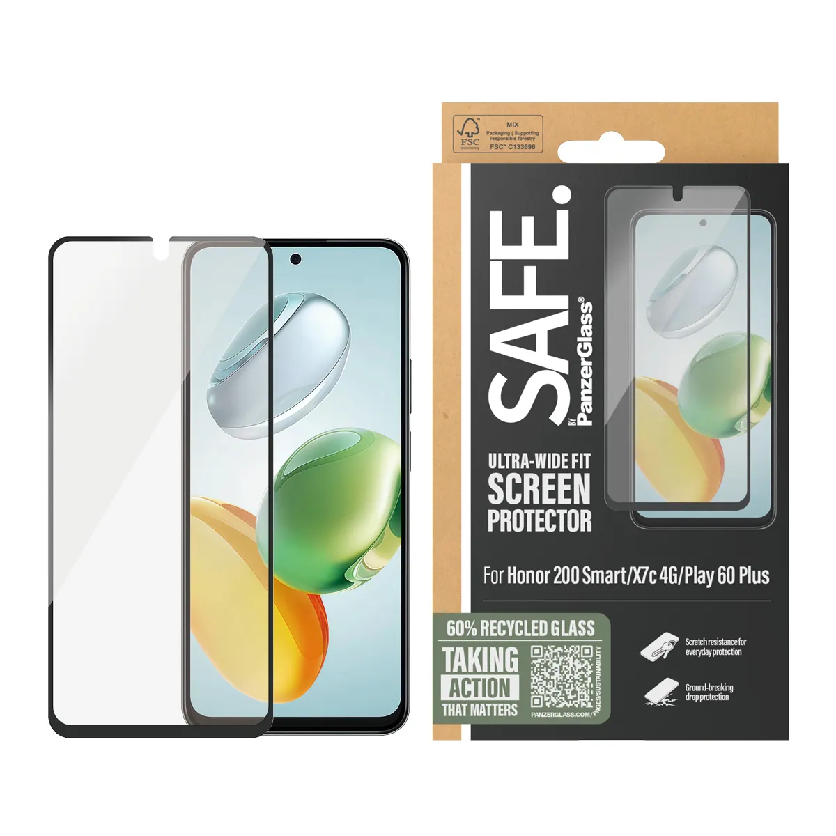 PanzerGlass Screen Protector - Honor 200 SMART UWF PanzerGlass Screen Protector - Honor 200 SMART UWF