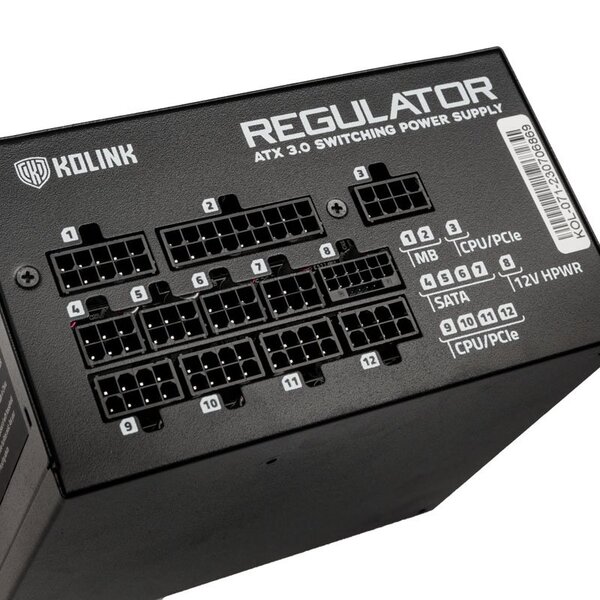 Kolink KL-R1200FG Gen5 Gold 1200W - n&auml;taggregat, 80 Plus Gold