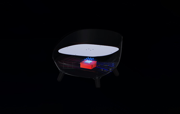 PETONEER Cozy Sofa Thermo-Regulating Smart Pet Bed