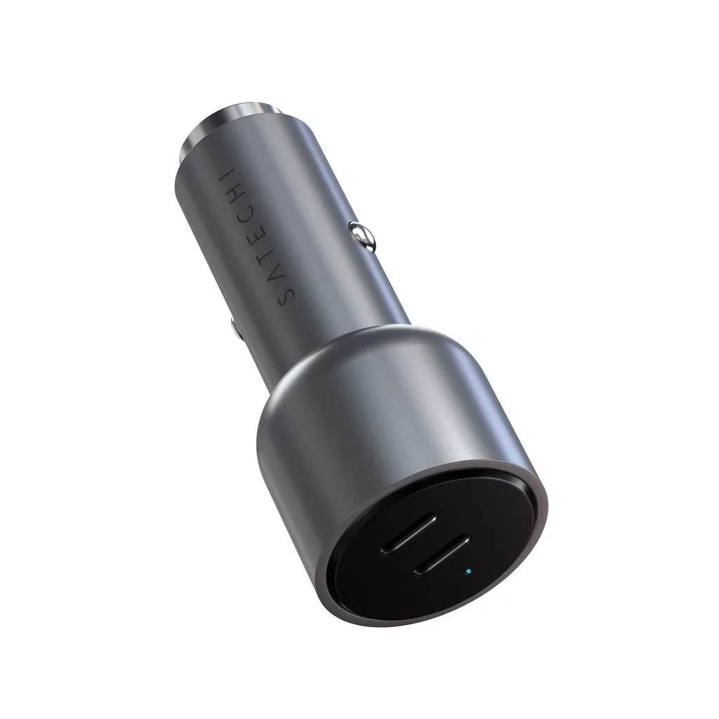 Satechi billaddare med PD 2xUSB-C på 40 Watt