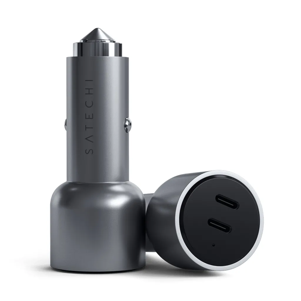 Satechi billaddare med PD 2xUSB-C på 40 Watt