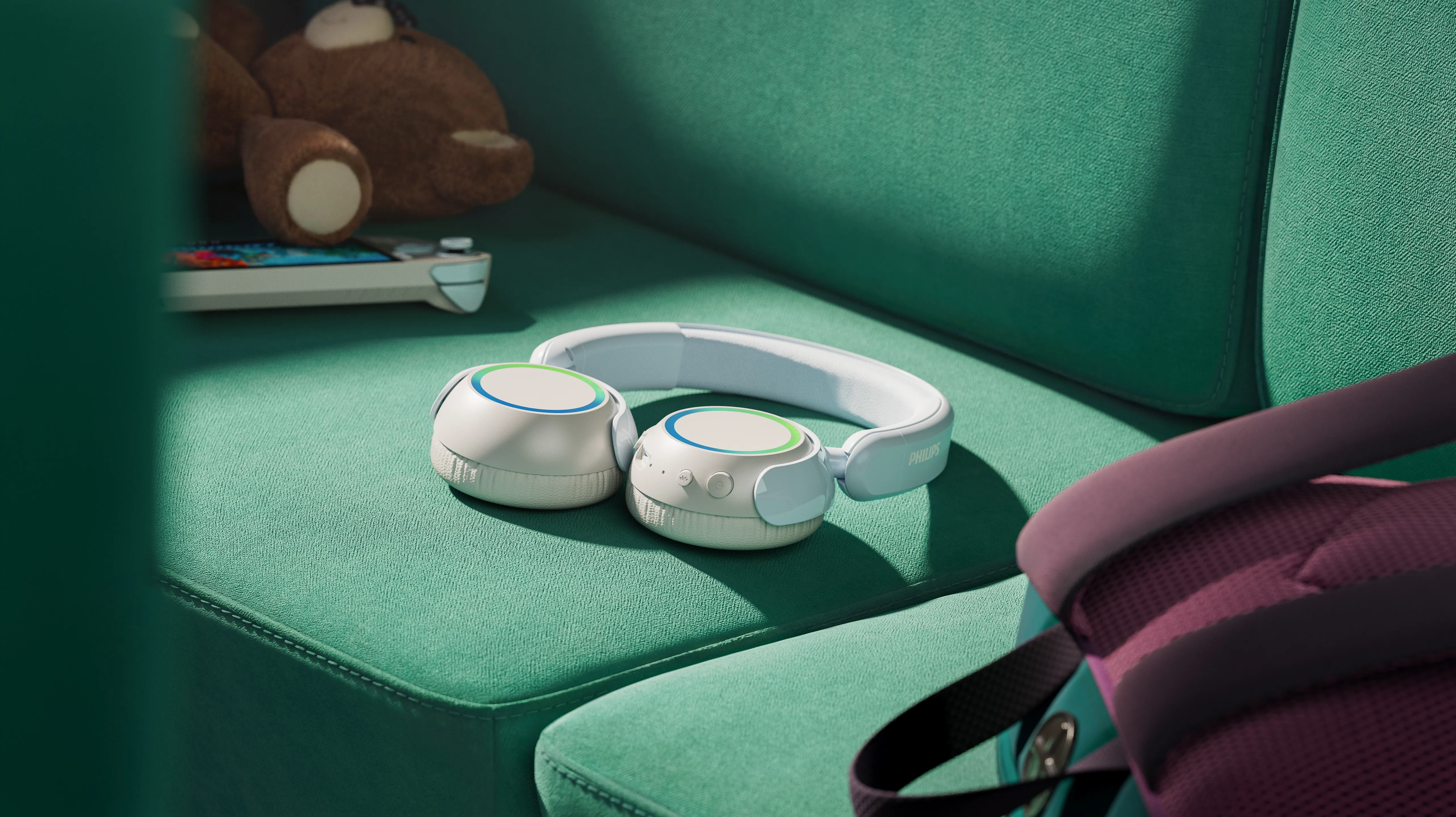 Philips TAK4200BL/00 Kids Wireless On-ear Headphones, Blue