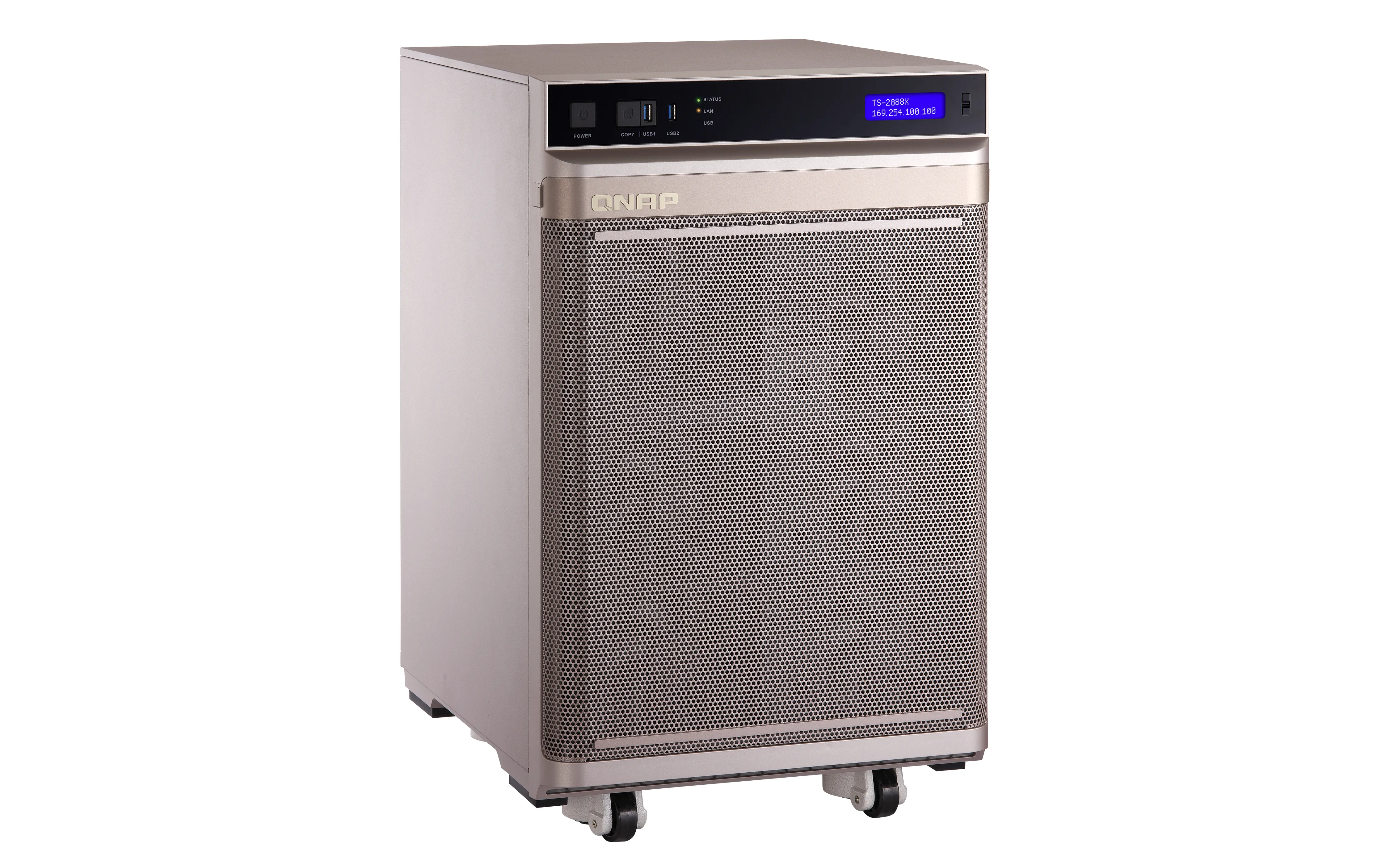 QNAP TS-2888X-W2123-32G 28-Bay Intel Xeon Processor W-2123 4 core 3.6GHz 32GB DDR4 ECC Max. 512GB