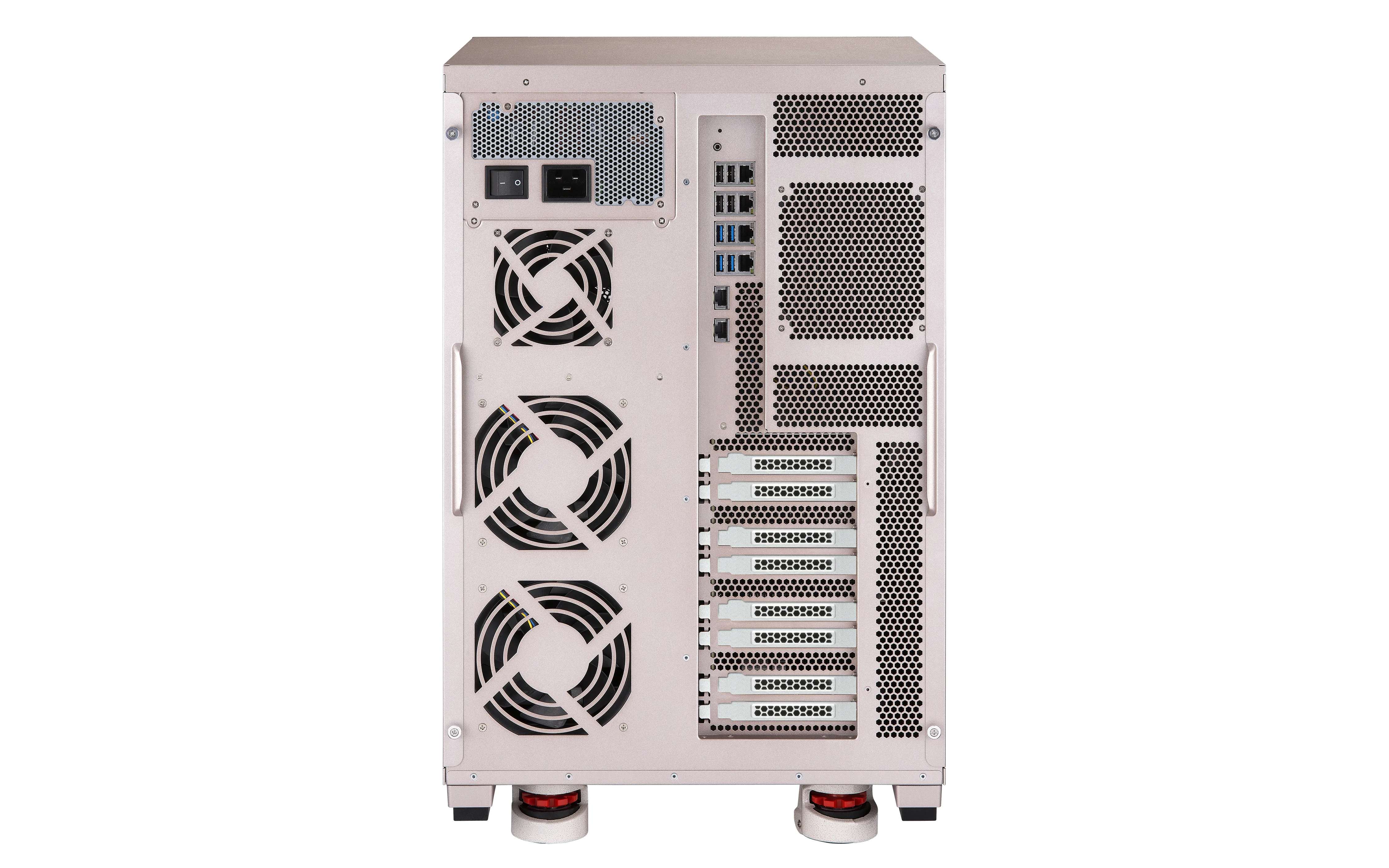 QNAP TS-2888X-W2195-128G 28-Bay Intel Xeon Processor W-2195 18 core 2.3GHz 128GB DDR4 ECC Max. 512GB