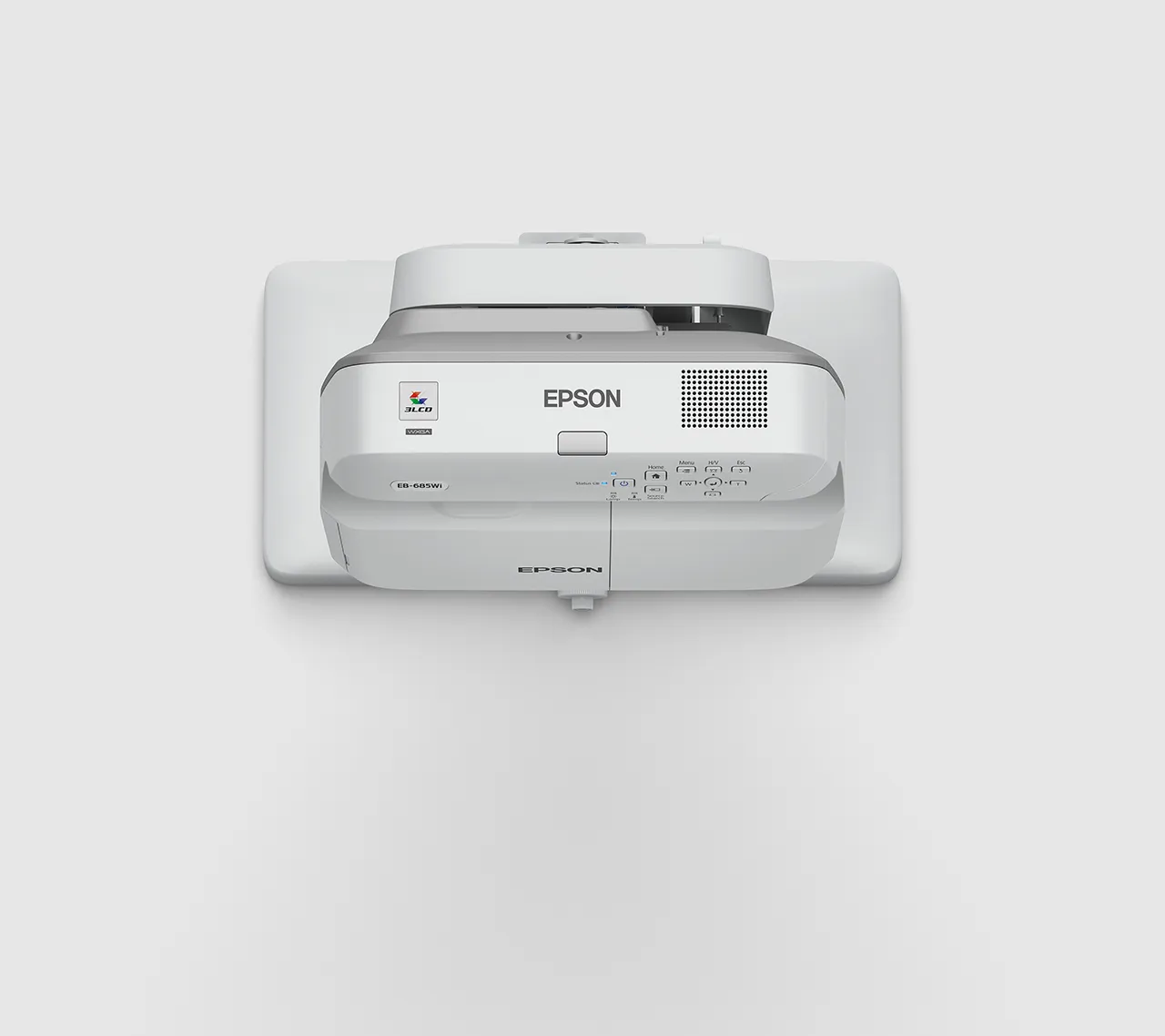 Epson EB-685Wi Interactive Ultra-short throw 3LCD WXGA 3500 ANSI lm Projector, White/Grey