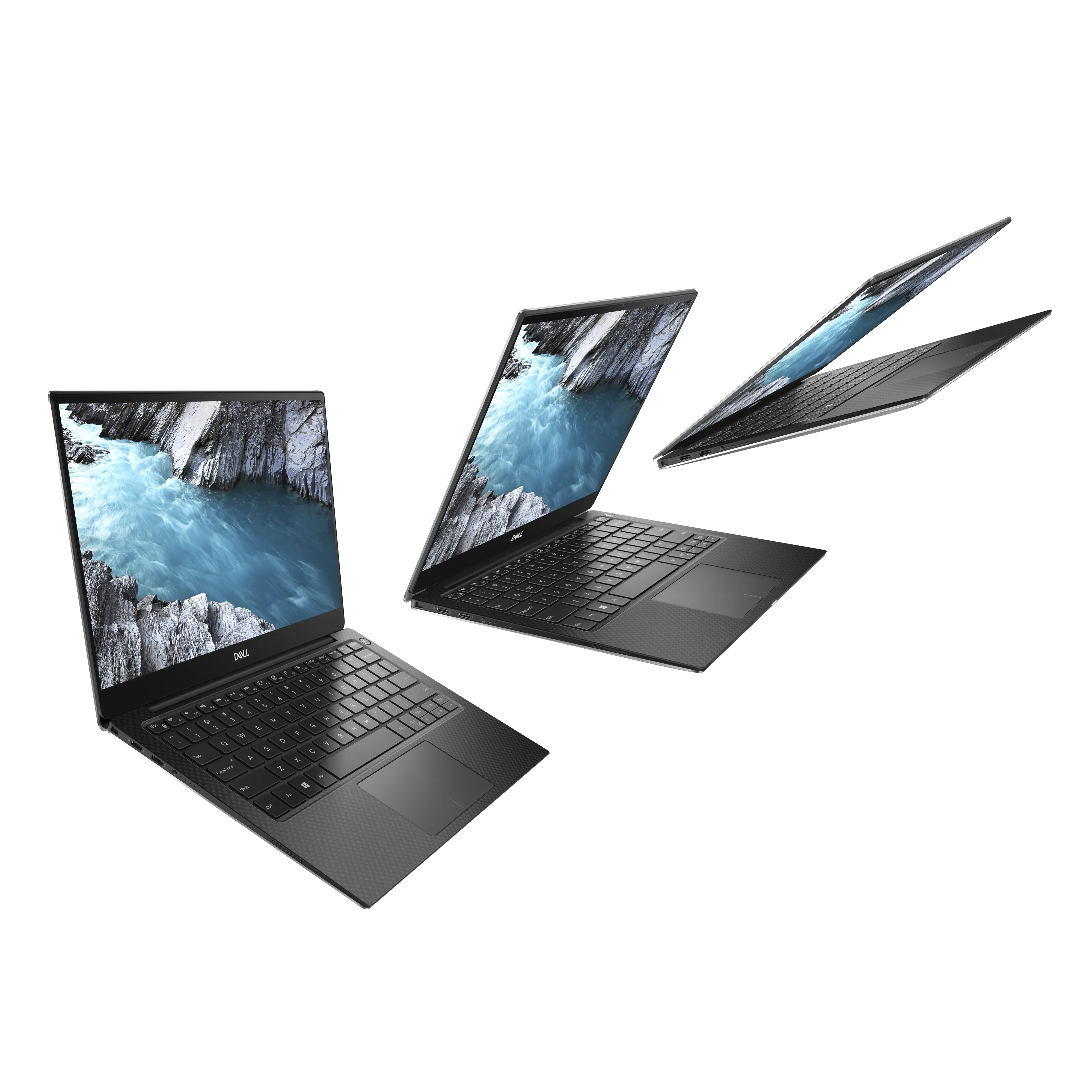Dell XPS 7390 13.3&quot; i7-10510U, 16 Gt, 512 Gt SSD, Linux -kannettava, Hopea