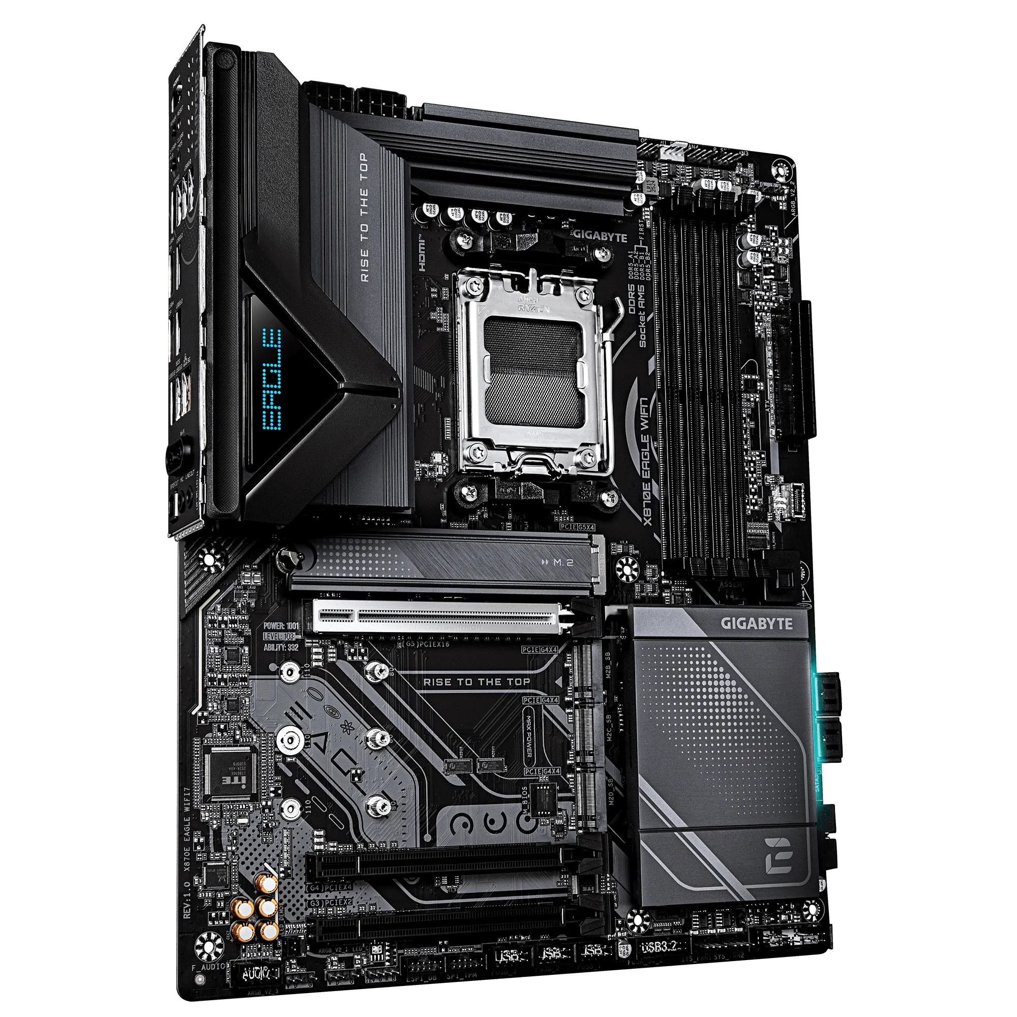 Gigabyte X870E EAGLE WIFI7 AM5 ATX moderkort