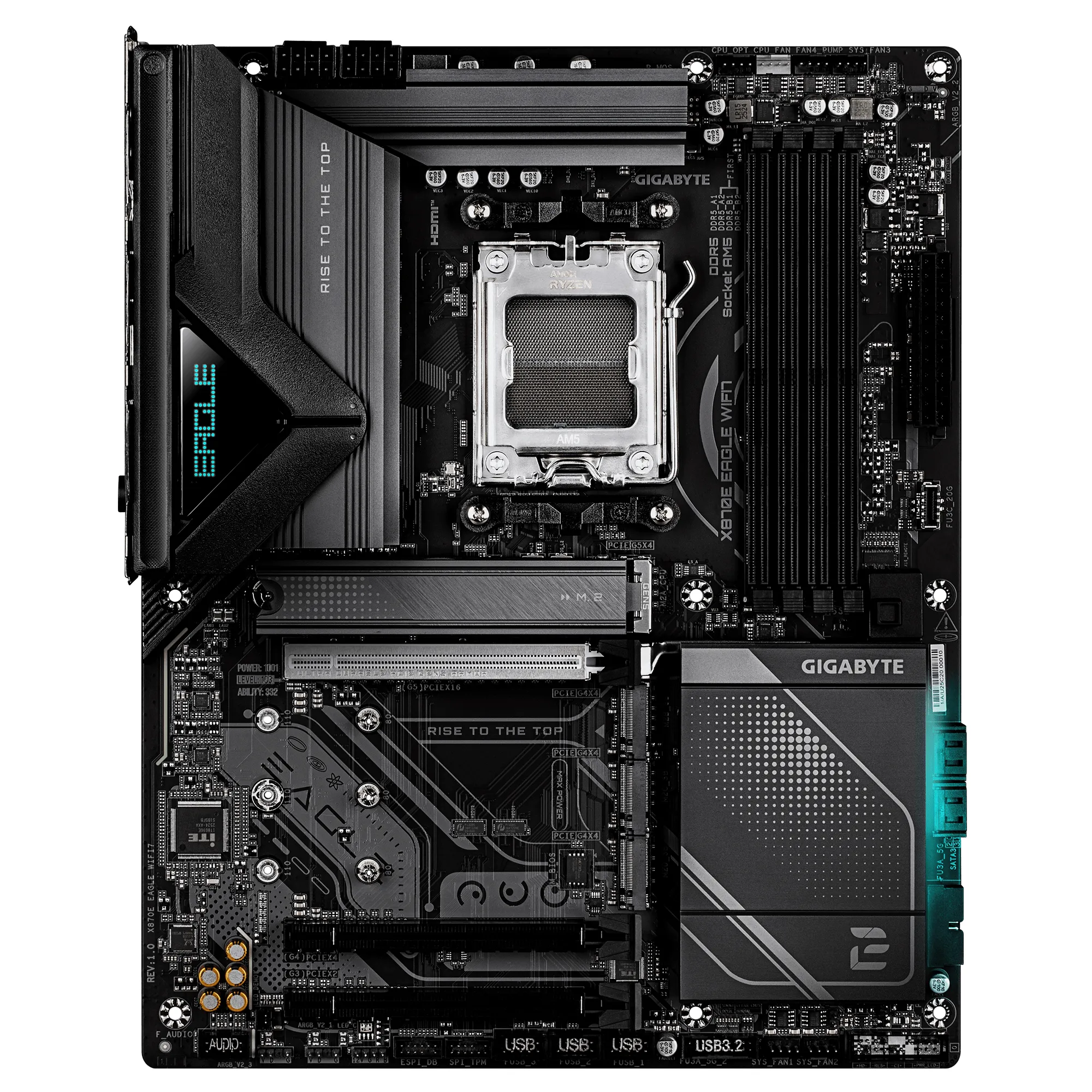 Gigabyte X870E EAGLE WIFI7 AM5 ATX moderkort