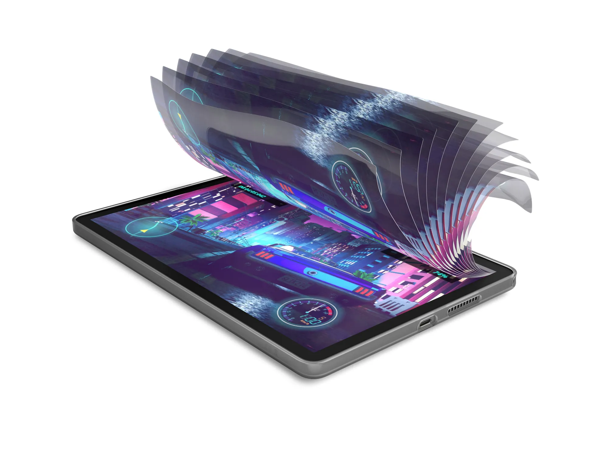 Lenovo Tab 10.1&quot; FHD, 4/64 Gt, 4G/LTE -tabletti, Harmaa