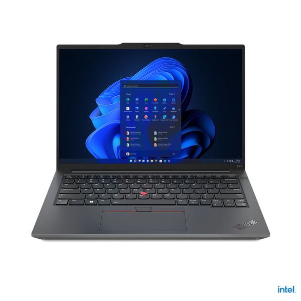 Lenovo 14&quot; ThinkPad E14. Intel Core i7-1355U, 16 Gt Ram, 512GB SSD, Windows 11 Pro -kannettava, Grafiitti, Musta