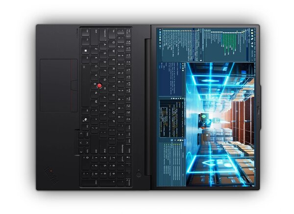 Lenovo ThinkPad P16v Gen 3 16&quot; Ultra 9 285H, 32 GB, 1 TB, RTX PRO 1000, Win 11 Pro - b&auml;rbar dator, svart