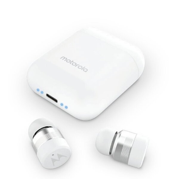Motorola Vervebuds 120 TWS -langattomat nappikuulokkeet, valkoinen