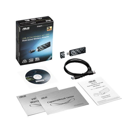 Asus USB-AC54 Dualband Wirel. AC1300 3.0 USB Adapter