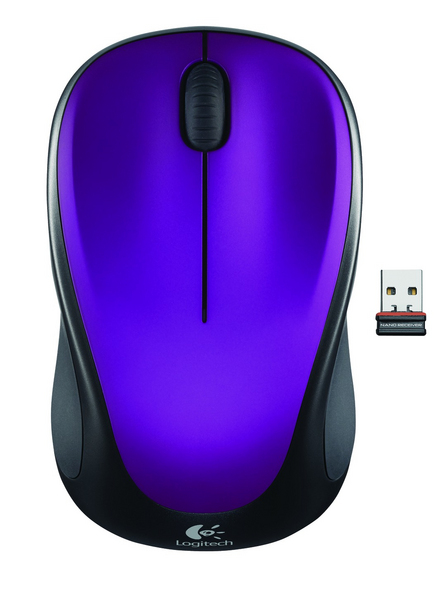 Logitech Wireless Mouse M235 Vivid Violet