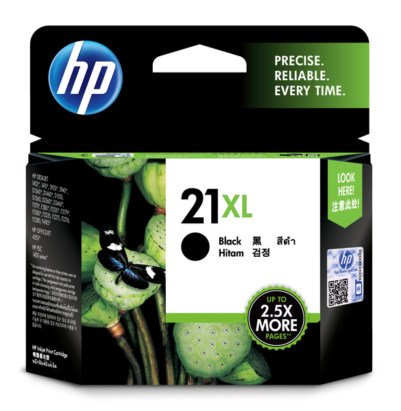 INK CARTRIDGE NO 21 XL BLACK
