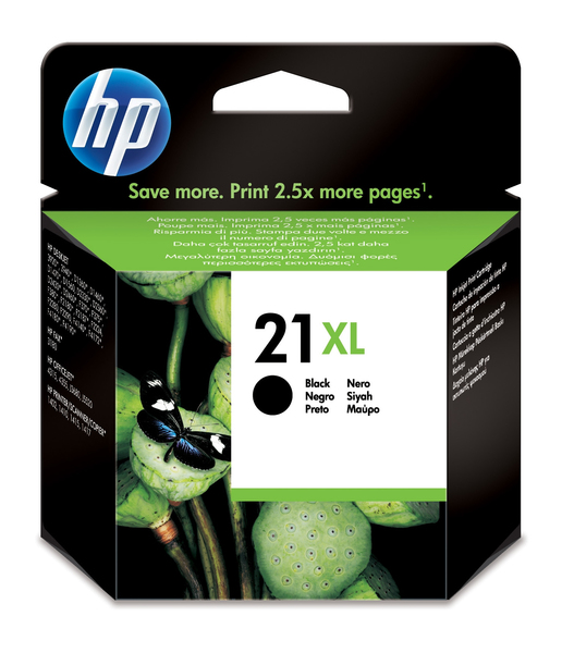HP 21XL ink black PSC 1410 DeskJet 3940