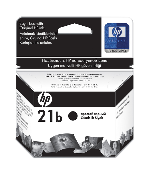INK CARTRIDGE NO 21 XL BLACK