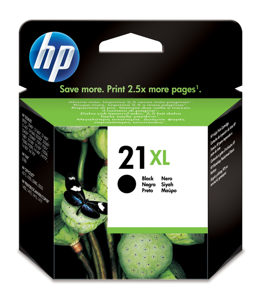 INK CARTRIDGE NO 21 XL BLACK