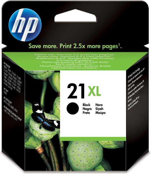 INK CARTRIDGE NO 21 XL BLACK