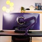 Arozzi Alzare Neo Gas Spring - monitor stand, Purple, 9 kg